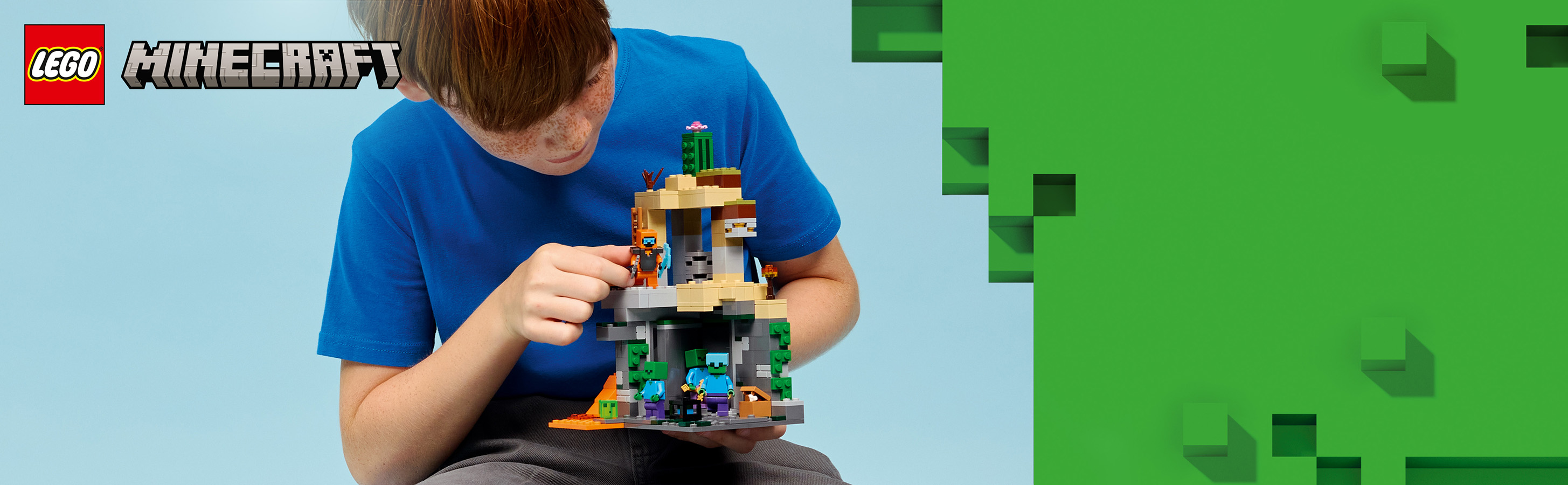 Vstúpte do Minecraft® Zombie kobky – ak si trúfate